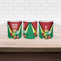 Custom Guyana Champions Reloaded 2025 Ceramic Mug Caribbean Cricket Supporter Amazon Warriors - Wonder Print Shop