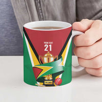 Custom Guyana Champions Reloaded 2025 Ceramic Mug Caribbean Cricket Supporter Amazon Warriors - Wonder Print Shop
