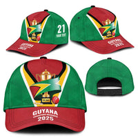 Custom Guyana Champions Reloaded 2025 Classic Cap Caribbean Cricket Supporter Amazon Warriors - Wonder Print Shop
