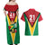 Custom Guyana Champions Reloaded 2025 Couples Matching Off Shoulder Maxi Dress and Hawaiian Shirt Caribbean Cricket Supporter Amazon Warriors - Wonder Print Shop