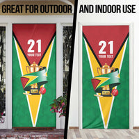 Custom Guyana Champions Reloaded 2025 Door Cover Caribbean Cricket Supporter Amazon Warriors - Wonder Print Shop
