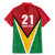 Custom Guyana Champions Reloaded 2025 Family Matching Mermaid Dress and Hawaiian Shirt Caribbean Cricket Supporter Amazon Warriors - Wonder Print Shop