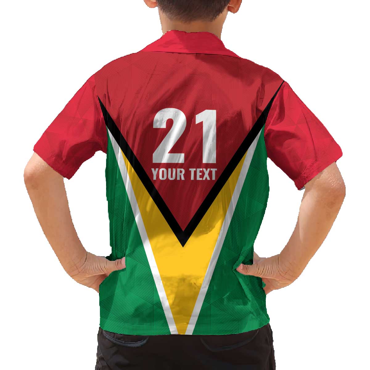 Custom Guyana Champions Reloaded 2025 Family Matching Off The Shoulder Long Sleeve Dress and Hawaiian Shirt Caribbean Cricket Supporter Amazon Warriors - Wonder Print Shop