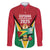 Custom Guyana Champions Reloaded 2025 Family Matching Off The Shoulder Long Sleeve Dress and Hawaiian Shirt Caribbean Cricket Supporter Amazon Warriors - Wonder Print Shop