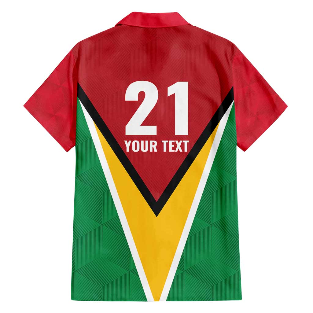 Custom Guyana Champions Reloaded 2025 Family Matching Off Shoulder Maxi Dress and Hawaiian Shirt Caribbean Cricket Supporter Amazon Warriors - Wonder Print Shop
