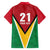 Custom Guyana Champions Reloaded 2025 Family Matching Off Shoulder Maxi Dress and Hawaiian Shirt Caribbean Cricket Supporter Amazon Warriors - Wonder Print Shop