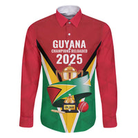 Custom Guyana Champions Reloaded 2025 Family Matching Puletasi and Hawaiian Shirt Caribbean Cricket Supporter Amazon Warriors - Wonder Print Shop