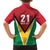 Custom Guyana Champions Reloaded 2025 Family Matching Short Sleeve Bodycon Dress and Hawaiian Shirt Caribbean Cricket Supporter Amazon Warriors - Wonder Print Shop