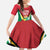 Custom Guyana Champions Reloaded 2025 Family Matching Summer Maxi Dress and Hawaiian Shirt Caribbean Cricket Supporter Amazon Warriors - Wonder Print Shop