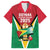 Custom Guyana Champions Reloaded 2025 Family Matching Summer Maxi Dress and Hawaiian Shirt Caribbean Cricket Supporter Amazon Warriors - Wonder Print Shop