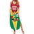 Custom Guyana Champions Reloaded 2025 Family Matching Summer Maxi Dress and Hawaiian Shirt Caribbean Cricket Supporter Amazon Warriors - Wonder Print Shop