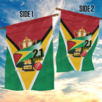 Custom Guyana Champions Reloaded 2025 Garden Flag Caribbean Cricket Supporter Amazon Warriors - Wonder Print Shop
