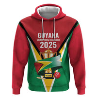 Custom Guyana Champions Reloaded 2025 Hoodie Caribbean Cricket Supporter Amazon Warriors - Wonder Print Shop