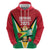 Custom Guyana Champions Reloaded 2025 Hoodie Caribbean Cricket Supporter Amazon Warriors - Wonder Print Shop