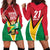 Custom Guyana Champions Reloaded 2025 Hoodie Dress Caribbean Cricket Supporter Amazon Warriors - Wonder Print Shop