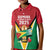 Custom Guyana Champions Reloaded 2025 Kid Polo Shirt Caribbean Cricket Supporter Amazon Warriors - Wonder Print Shop