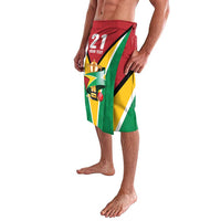 Custom Guyana Champions Reloaded 2025 Lavalava Caribbean Cricket Supporter Amazon Warriors - Wonder Print Shop