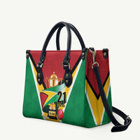 Custom Guyana Champions Reloaded 2025 Leather Bag Caribbean Cricket Supporter Amazon Warriors - Wonder Print Shop