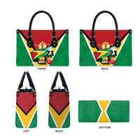 Custom Guyana Champions Reloaded 2025 Leather Bag Caribbean Cricket Supporter Amazon Warriors - Wonder Print Shop