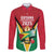 Custom Guyana Champions Reloaded 2025 Long Sleeve Button Shirt Caribbean Cricket Supporter Amazon Warriors - Wonder Print Shop
