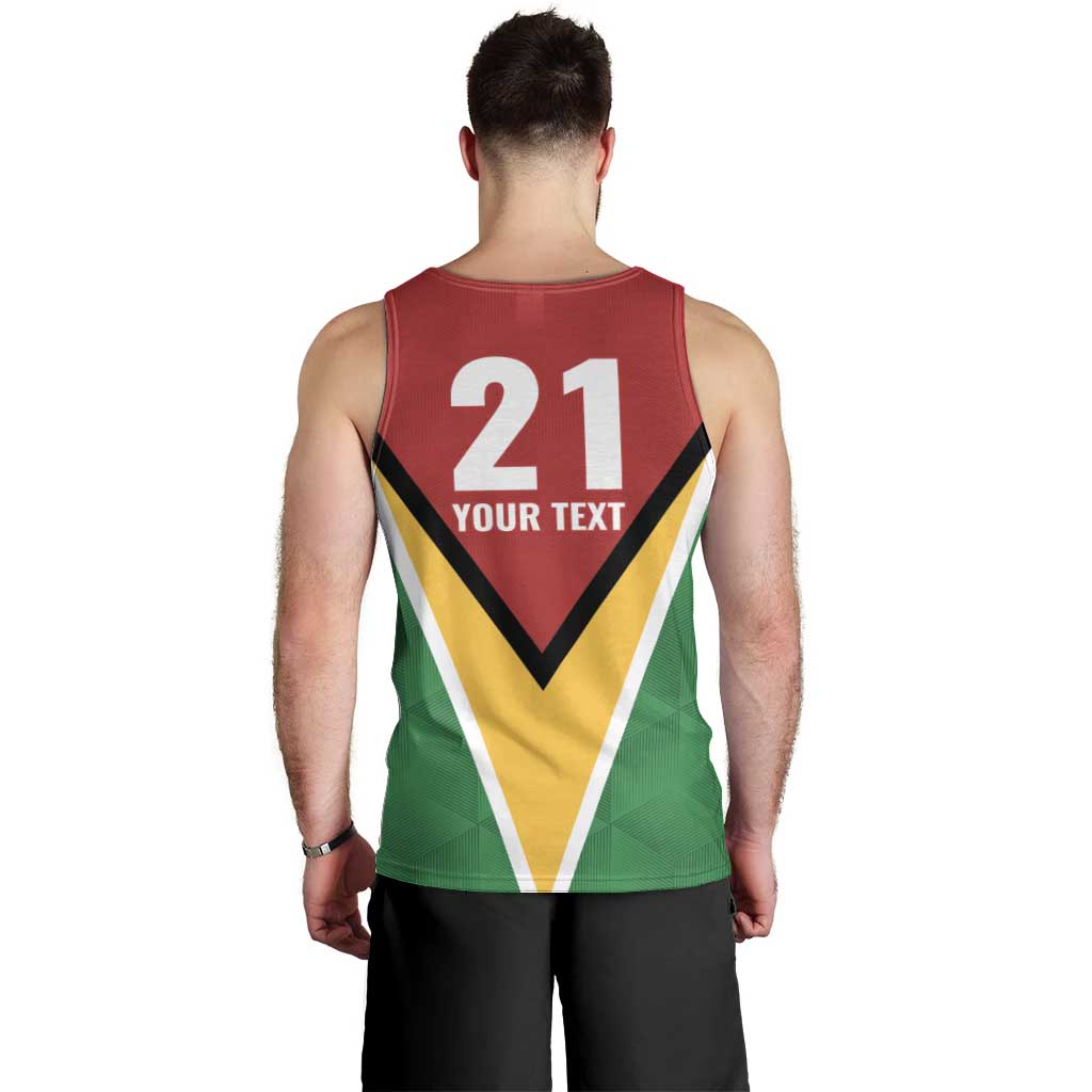 Custom Guyana Champions Reloaded 2025 Men Tank Top Caribbean Cricket Supporter Amazon Warriors - Wonder Print Shop