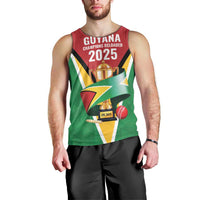 Custom Guyana Champions Reloaded 2025 Men Tank Top Caribbean Cricket Supporter Amazon Warriors - Wonder Print Shop