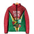 Custom Guyana Champions Reloaded 2025 Padded Jacket Caribbean Cricket Supporter Amazon Warriors - Wonder Print Shop