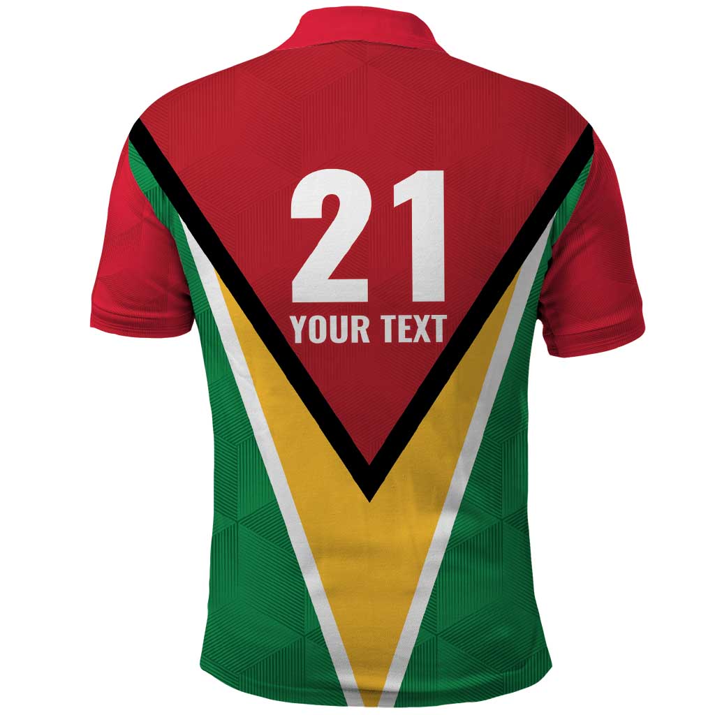 Custom Guyana Champions Reloaded 2025 Polo Shirt Caribbean Cricket Supporter Amazon Warriors - Wonder Print Shop