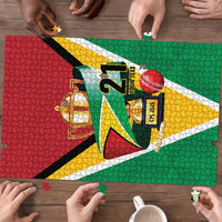 Custom Guyana Champions Reloaded 2025 Puzzle Caribbean Cricket Supporter Amazon Warriors - Wonder Print Shop