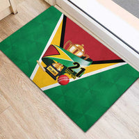 Custom Guyana Champions Reloaded 2025 Rubber Doormat Caribbean Cricket Supporter Amazon Warriors - Wonder Print Shop