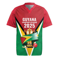 Custom Guyana Champions Reloaded 2025 Rugby Jersey Caribbean Cricket Supporter Amazon Warriors - Wonder Print Shop