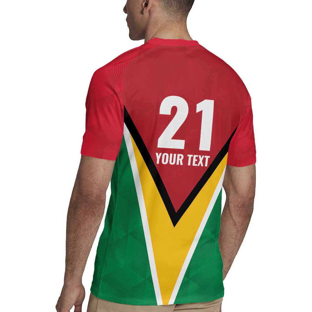 Custom Guyana Champions Reloaded 2025 Rugby Jersey Caribbean Cricket Supporter Amazon Warriors - Wonder Print Shop