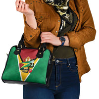 Custom Guyana Champions Reloaded 2025 Shoulder Handbag Caribbean Cricket Supporter Amazon Warriors - Wonder Print Shop