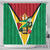 Custom Guyana Champions Reloaded 2025 Shower Curtain Caribbean Cricket Supporter Amazon Warriors - Wonder Print Shop