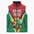 Custom Guyana Champions Reloaded 2025 Sleeveless Puffer Jacket Caribbean Cricket Supporter Amazon Warriors - Wonder Print Shop