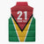 Custom Guyana Champions Reloaded 2025 Sleeveless Puffer Jacket Caribbean Cricket Supporter Amazon Warriors - Wonder Print Shop