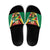 Custom Guyana Champions Reloaded 2025 Slide Sandals Caribbean Cricket Supporter Amazon Warriors - Wonder Print Shop