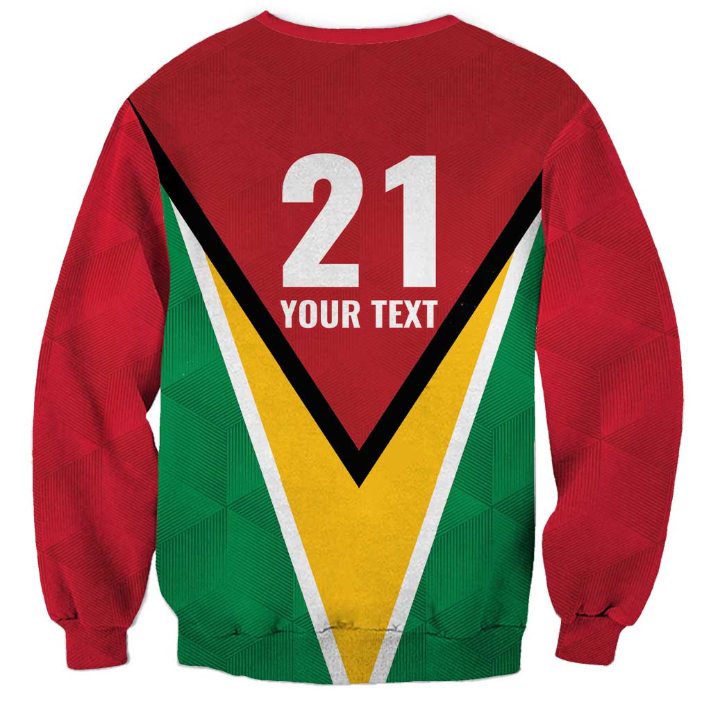 Custom Guyana Champions Reloaded 2025 Sweatshirt Caribbean Cricket Supporter Amazon Warriors - Wonder Print Shop