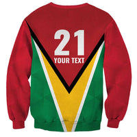 Custom Guyana Champions Reloaded 2025 Sweatshirt Caribbean Cricket Supporter Amazon Warriors - Wonder Print Shop