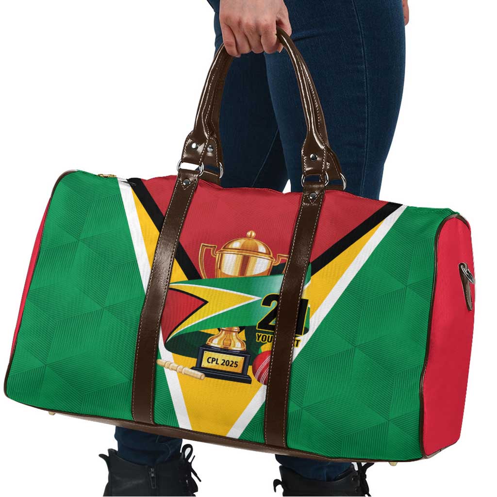Custom Guyana Champions Reloaded 2025 Travel Bag Caribbean Cricket Supporter Amazon Warriors - Wonder Print Shop