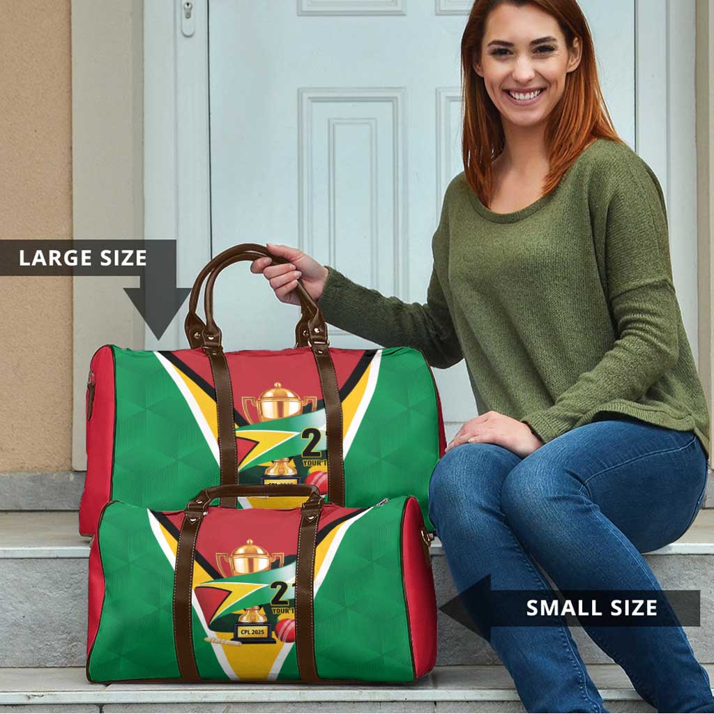 Custom Guyana Champions Reloaded 2025 Travel Bag Caribbean Cricket Supporter Amazon Warriors - Wonder Print Shop