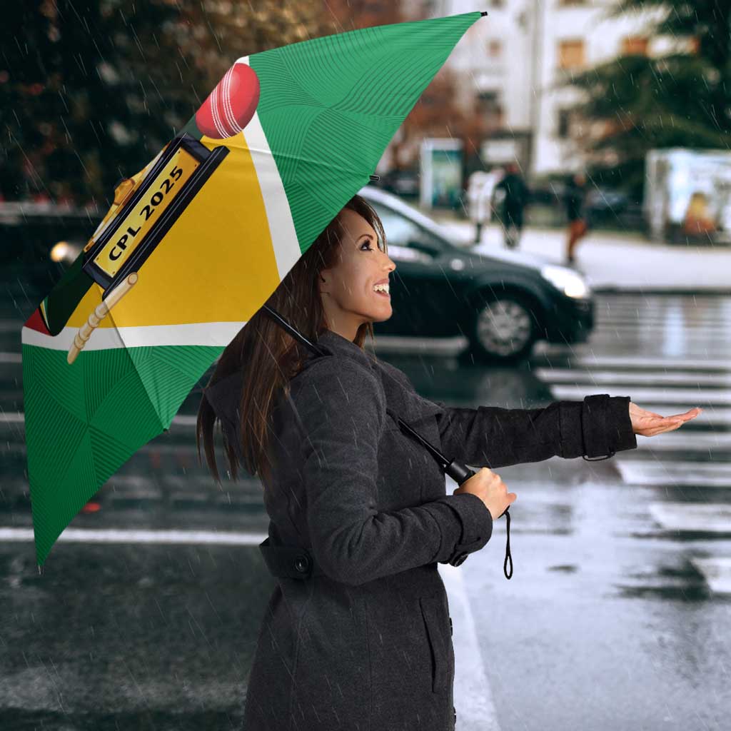Custom Guyana Champions Reloaded 2025 Umbrella Caribbean Cricket Supporter Amazon Warriors - Wonder Print Shop