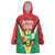 Custom Guyana Champions Reloaded 2025 Wearable Blanket Hoodie Caribbean Cricket Supporter Amazon Warriors - Wonder Print Shop