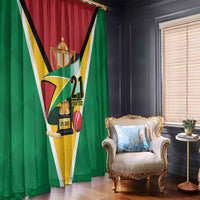 Custom Guyana Champions Reloaded 2025 Window Curtain Caribbean Cricket Supporter Amazon Warriors - Wonder Print Shop