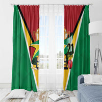 Custom Guyana Champions Reloaded 2025 Window Curtain Caribbean Cricket Supporter Amazon Warriors - Wonder Print Shop