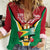 Custom Guyana Champions Reloaded 2025 Women Casual Shirt Caribbean Cricket Supporter Amazon Warriors - Wonder Print Shop