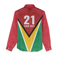 Custom Guyana Champions Reloaded 2025 Women Casual Shirt Caribbean Cricket Supporter Amazon Warriors - Wonder Print Shop