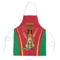 Custom Guyana Victory Run 2025 Apron Caribbean Cricket Supporter Amazon Warriors - Wonder Print Shop