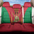 Custom Guyana Victory Run 2025 Back Car Seat Cover Caribbean Cricket Supporter Amazon Warriors - Wonder Print Shop