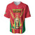 Custom Guyana Victory Run 2025 Baseball Jersey Caribbean Cricket Supporter Amazon Warriors - Wonder Print Shop